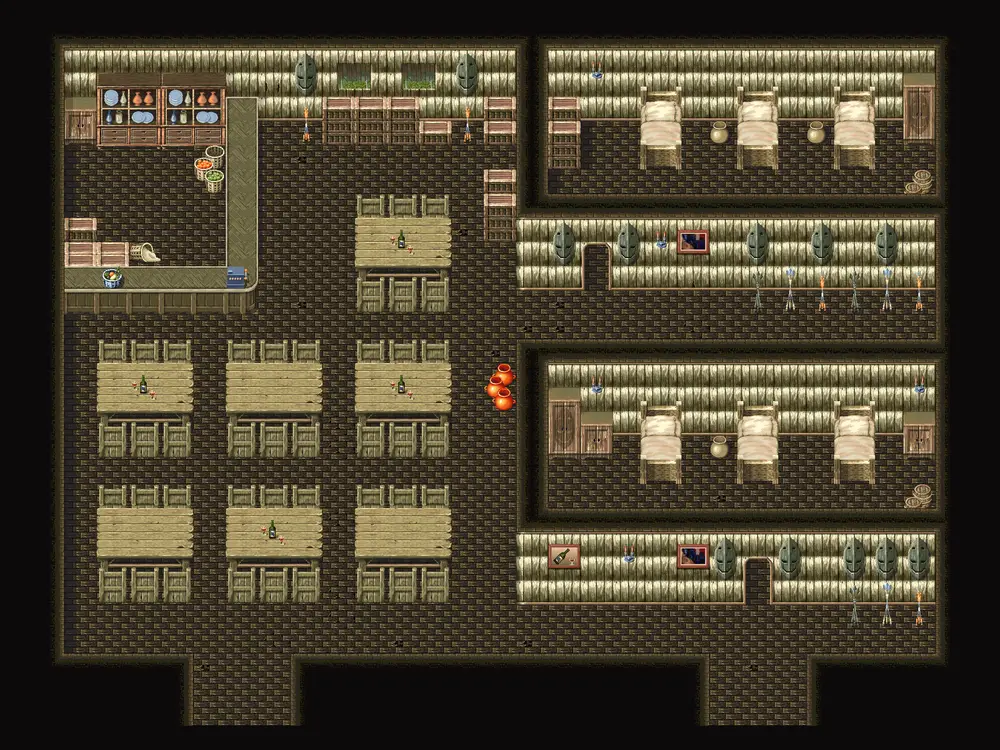 주점/여관 지도
